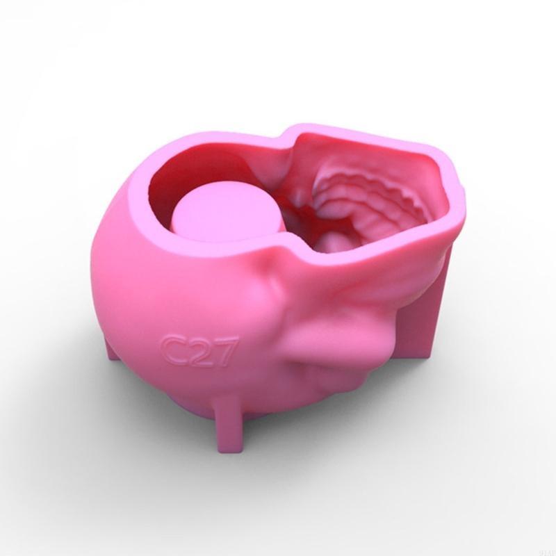 91AF 3D Skull Flowerpot Epoxy  - Potsticker Mold 评论和价格