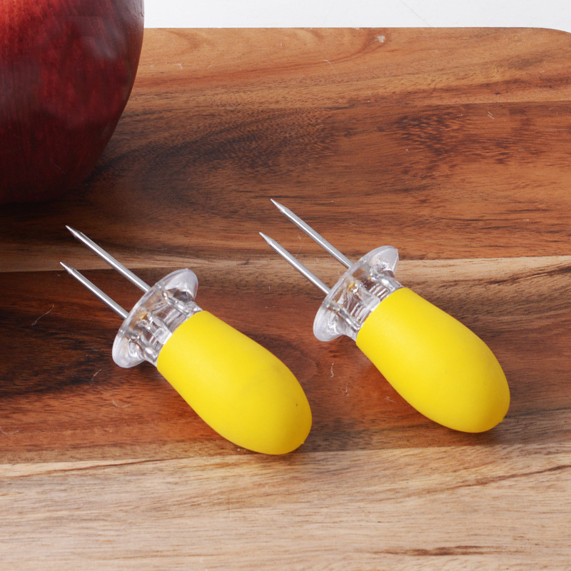 10PCS Recyclable Stainless Ste - Corn Dog Stick 评论和价格