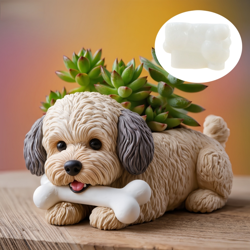 Cute dog bone shape succulent  - Potsticker Mold 评论和价格