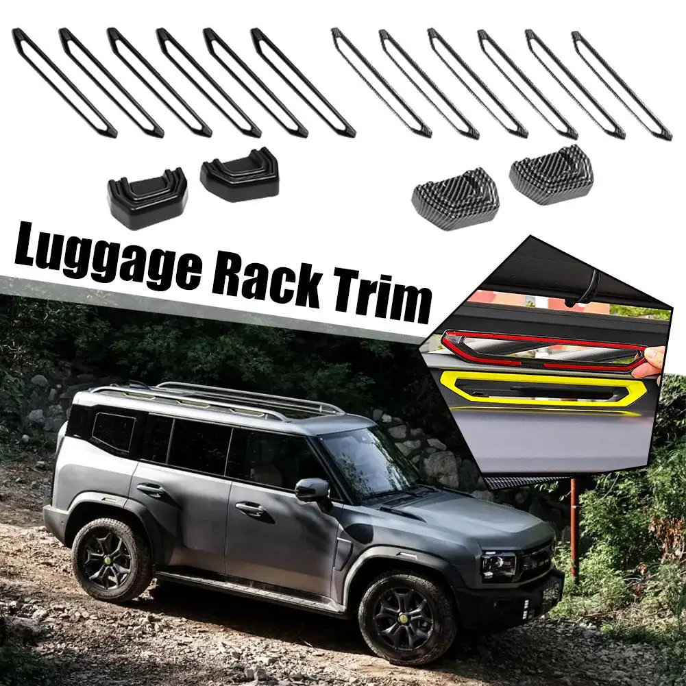8PCS/Set New Jetour 2023 2024  - Crepe Pan Carbon 评论和价格